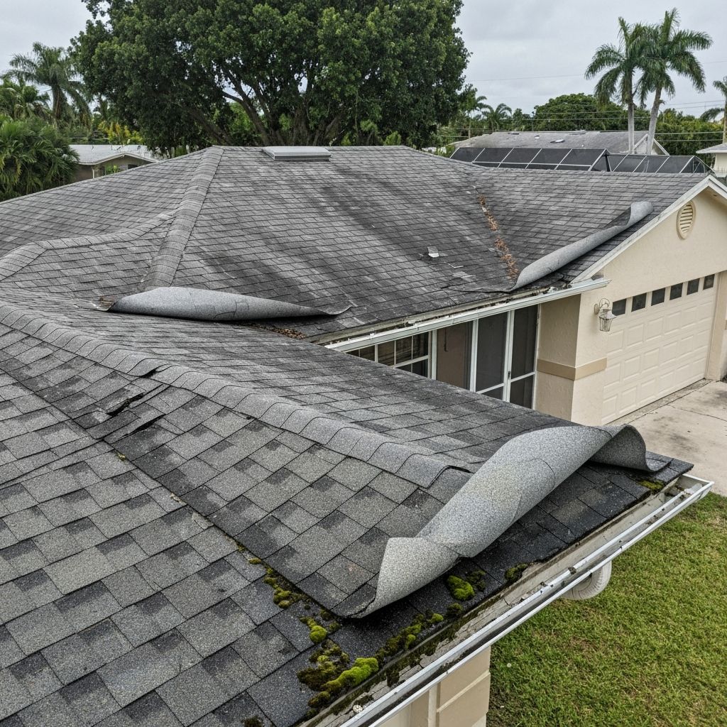 Antes: De Tejas Agrietadas a Metal Elegante