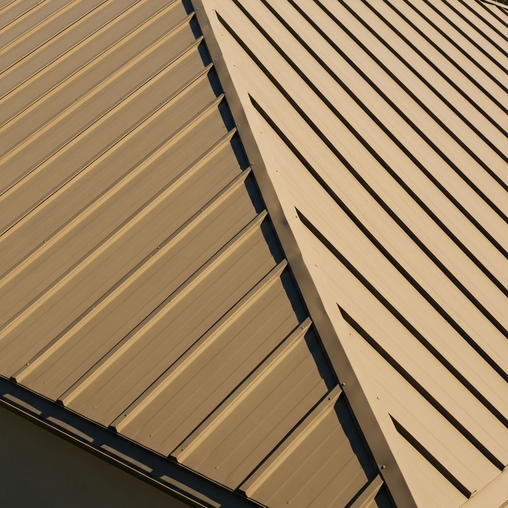 Techo de metal Arena en casa del sur de Florida